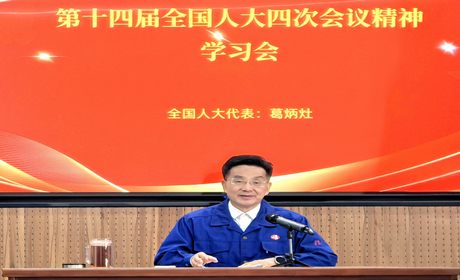 深学两会精神 奋进高质量发展｜乐鱼(中国)集团召开两会精神学习会